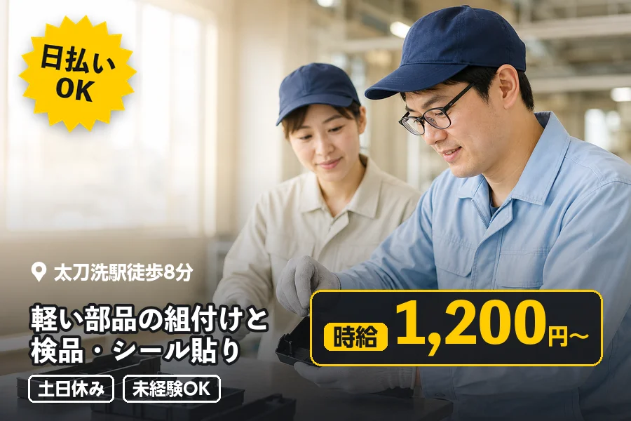 ソイテックスジャパン株式会社 福岡営業所の派遣社員の求人画像１